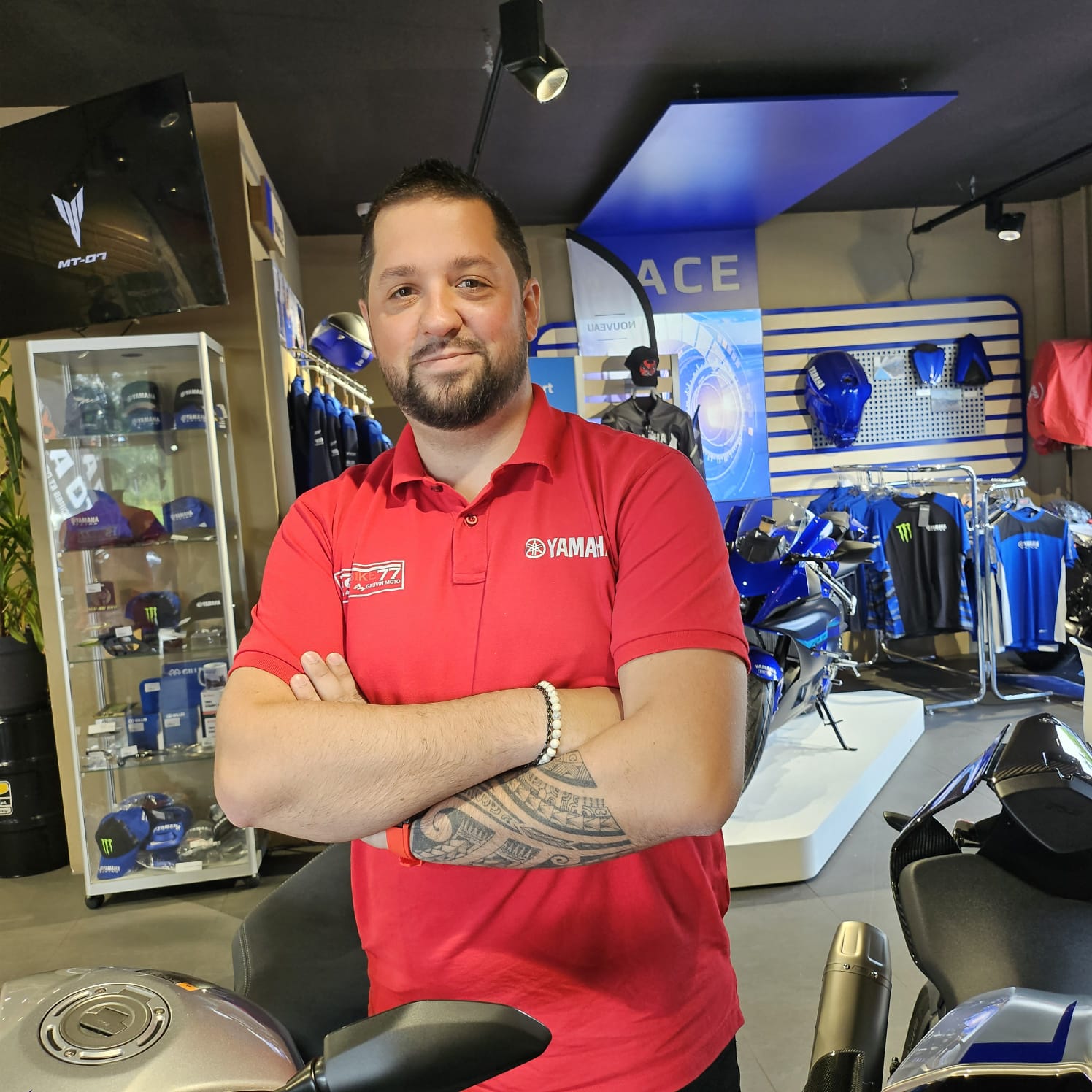 vendeur yamaha 